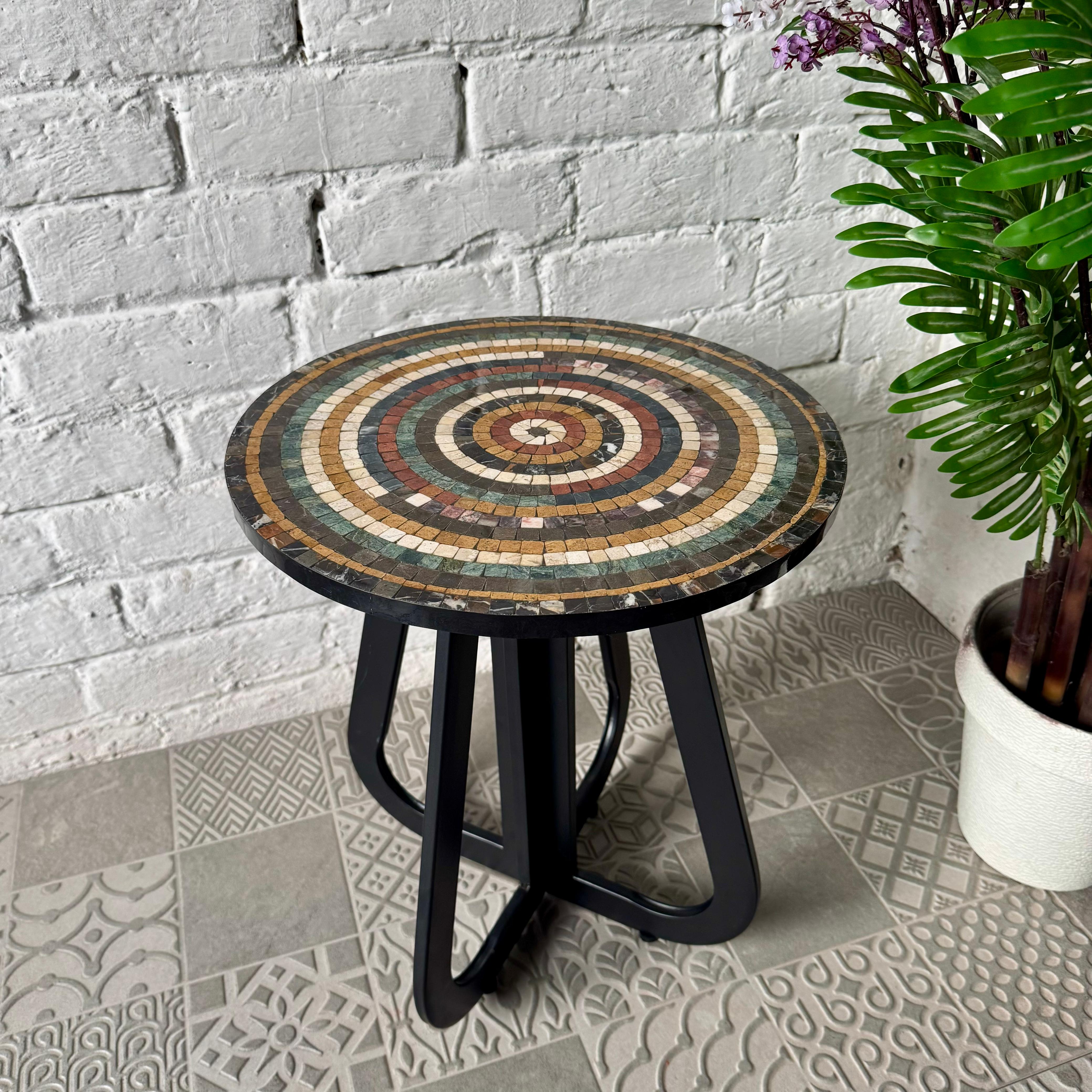 Colourful Aim Stones Design Coffee Table